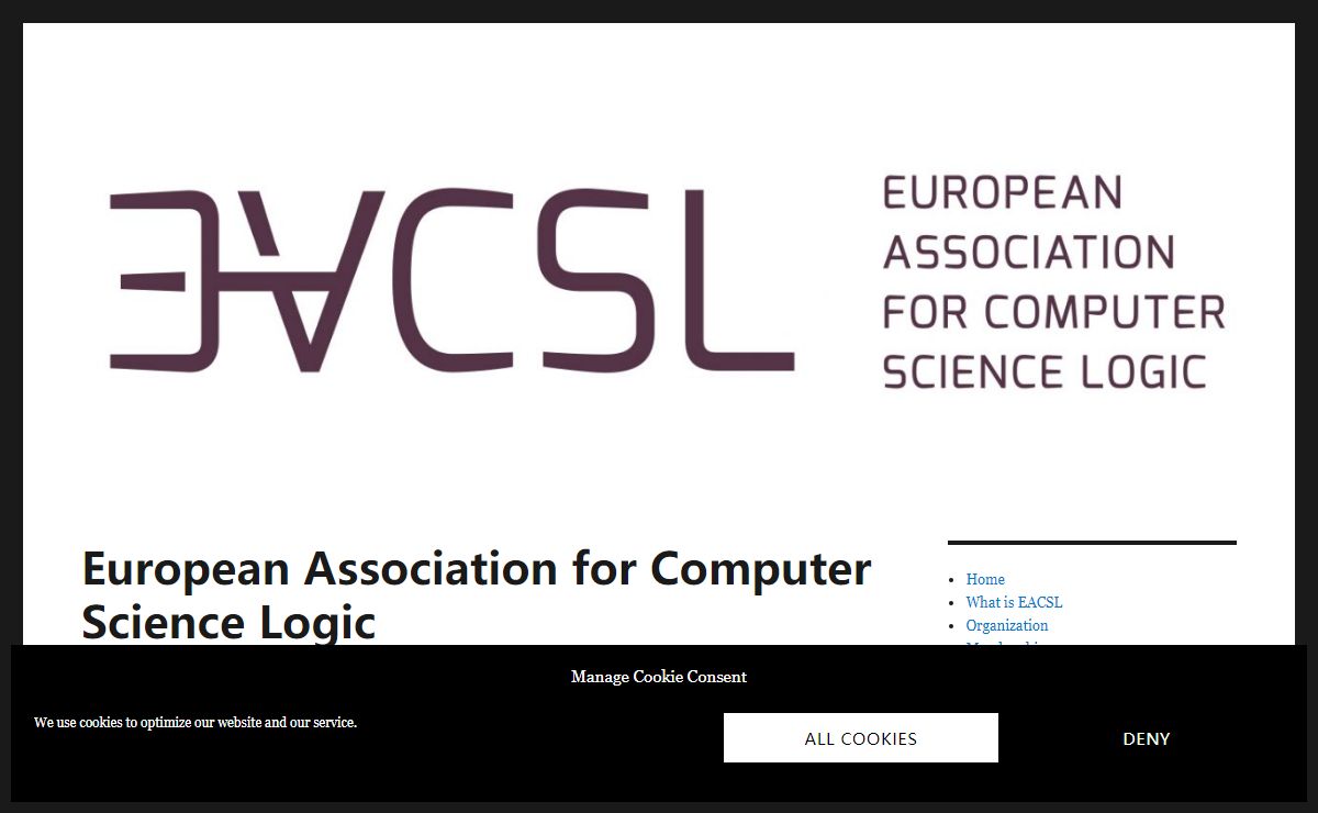 EACSL – European Association for Computer Science Logic