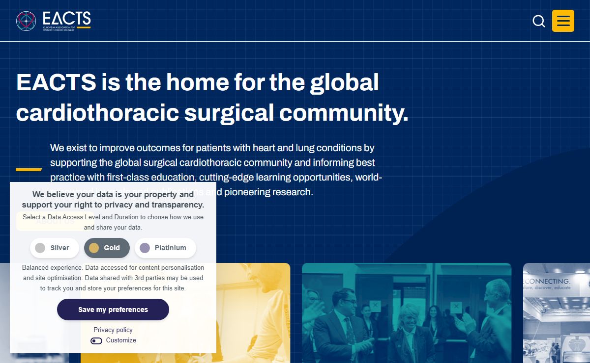 EACTS is the home for the global cardiothoracic surgical community - EACTS