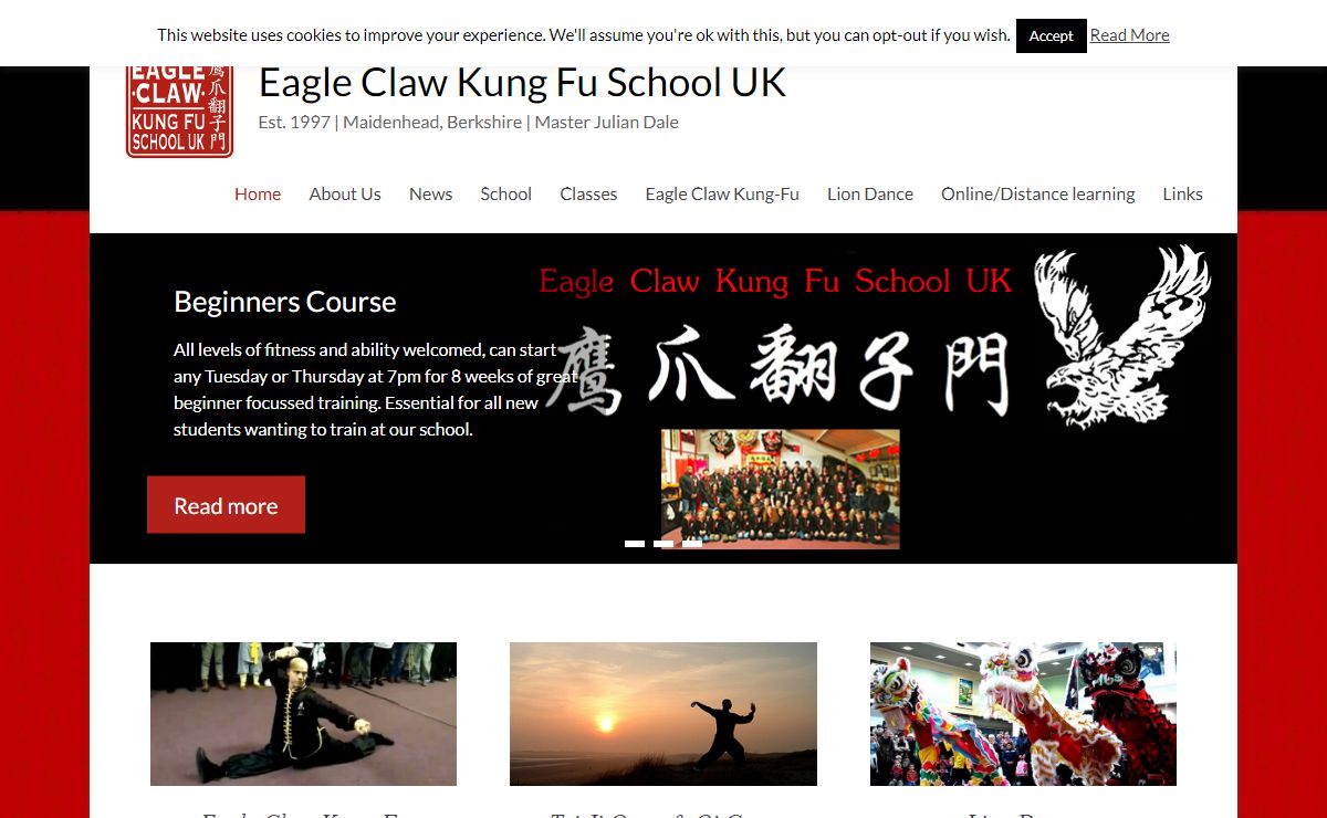 Welcome - Eagle Claw Kung Fu School UK