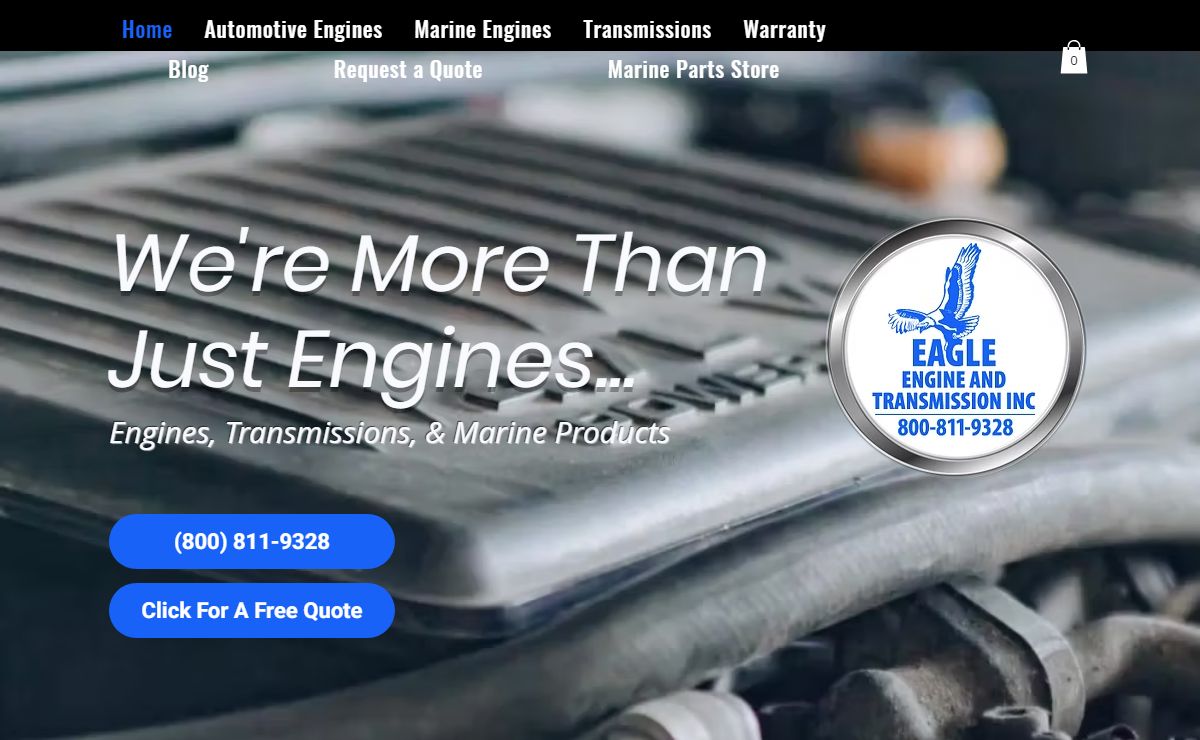 Marine Engines, Transmissions, & Parts | Eagle Engine Sales