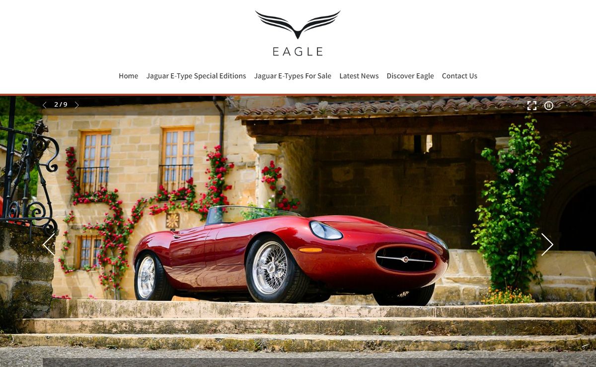 Eagle E-Types - The Jaguar E-Type Experts