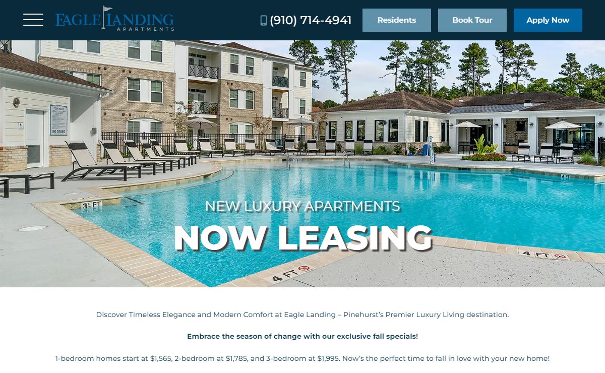 Apartments In Pinehurst, NC | Eagle Landing