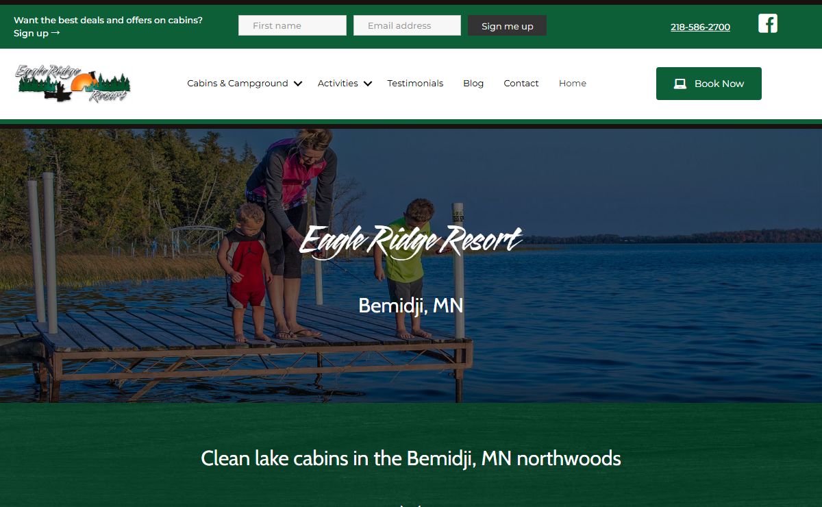 Eagle Ridge Resort | Resort & Rentals | Gull Lake near Bemidji, MN