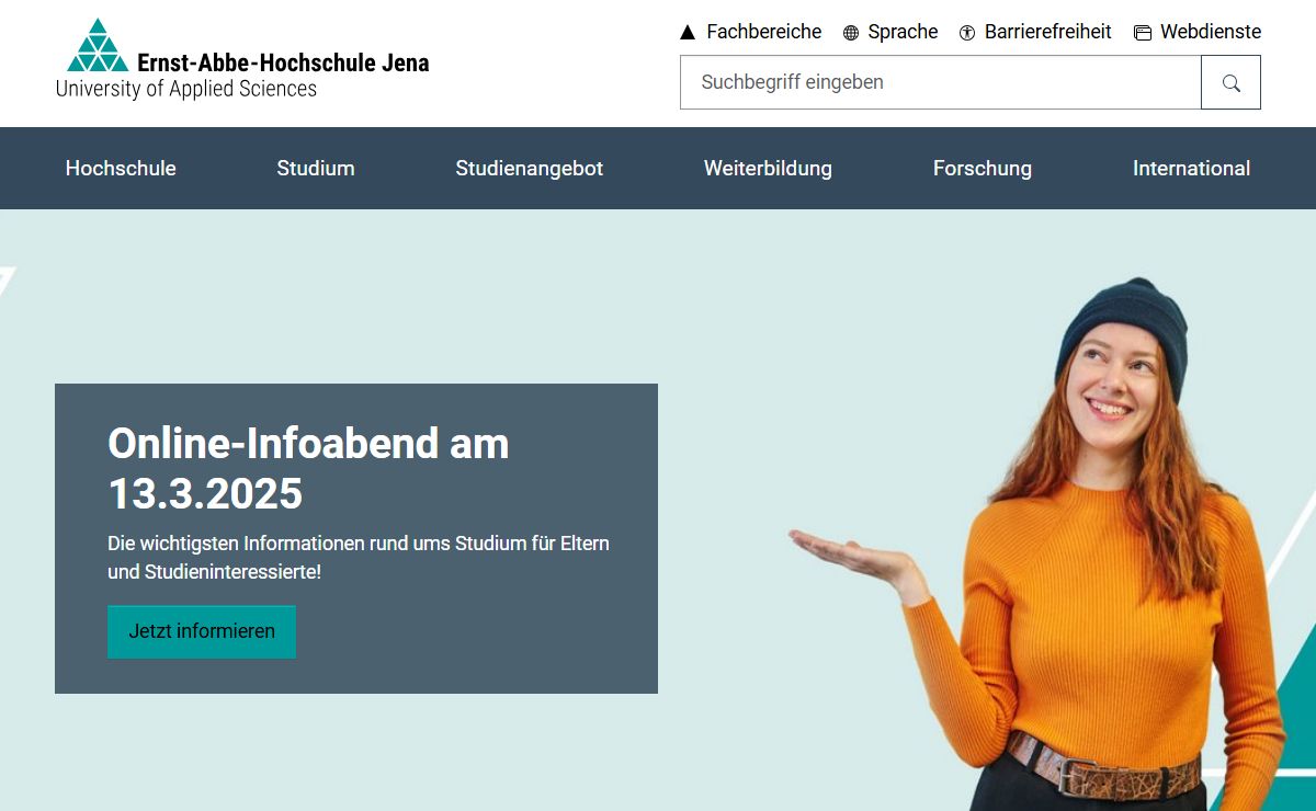 Ernst-Abbe-Hochschule Jena - https://www.eah-jena.de