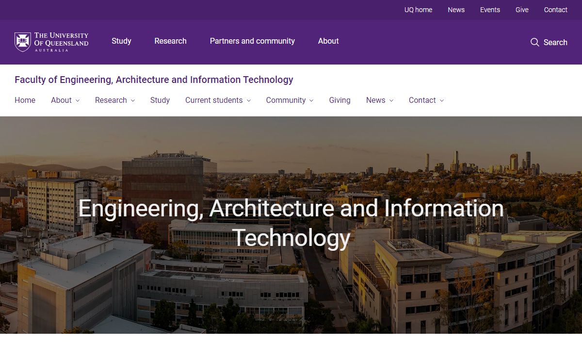 Faculty of Engineering, Architecture and Information Technology - University of Queensland