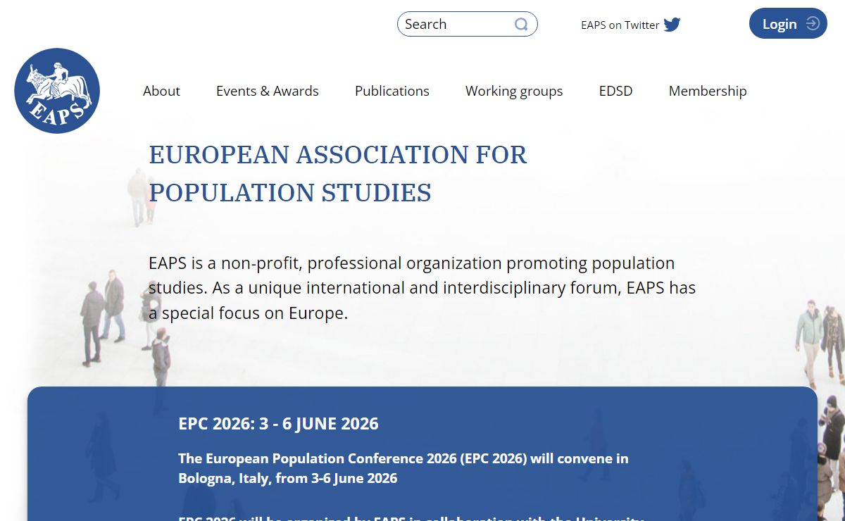 EAPS.nl | European Association for Population Studies