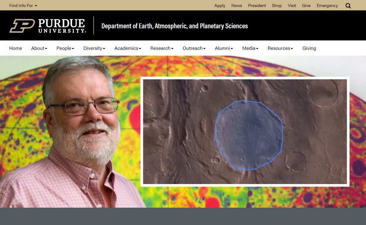 Department of Earth, Atmospheric, and Planetary Sciences - Purdue University