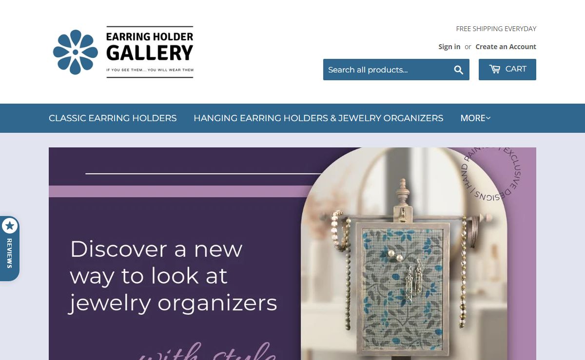 Earring Holders and Jewelry Organizers - Earring Holder Gallery