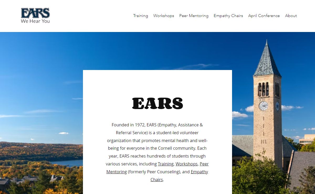 Home | EARS (Empathy, Assistance & Referral Service)