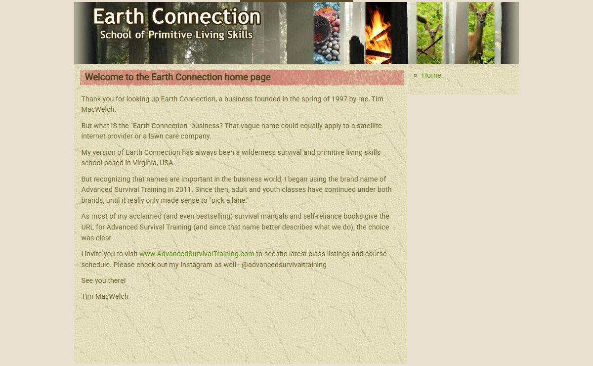 Earth Connection: Welcome to the Earth Connection home page