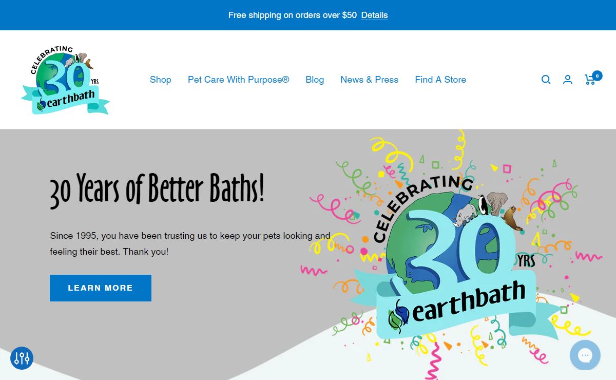 earthbath | Pet Care with Purpose®