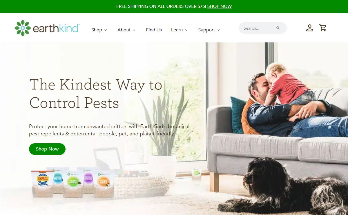 Plant-Based Pest Control & Pest Prevention Products | EarthKind