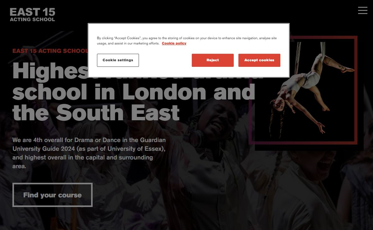East 15 Acting School | University of Essex
