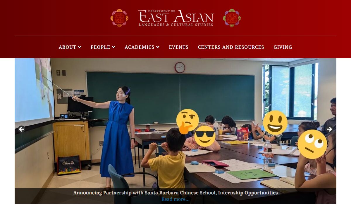 East Asian Languages & Cultural Studies – UC Santa Barbara