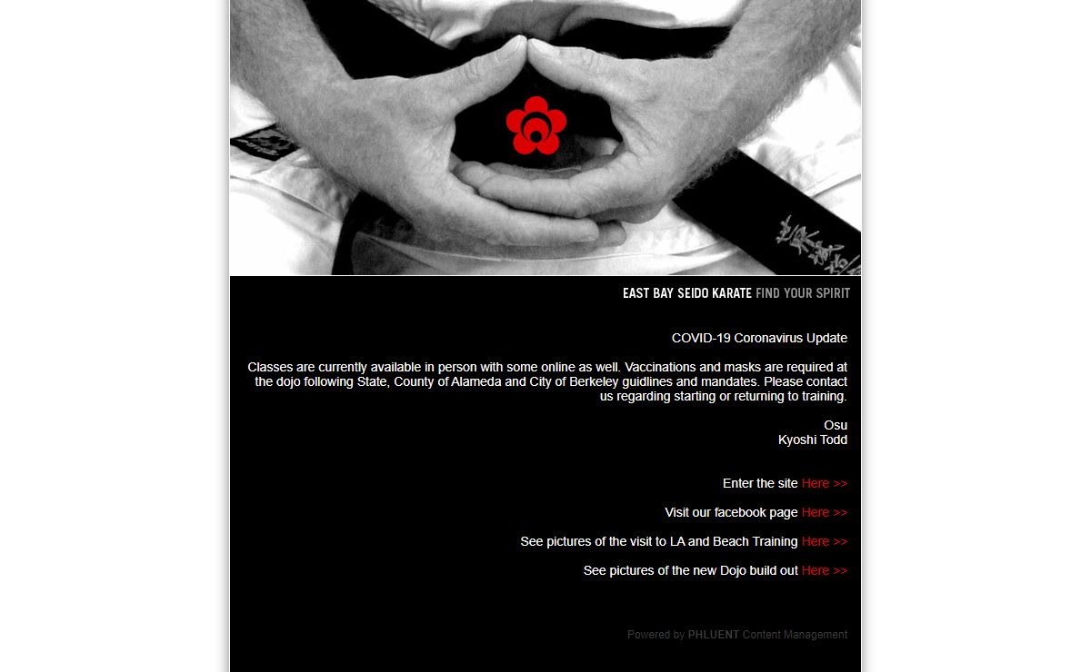 East Bay Seido Karate / Welcome