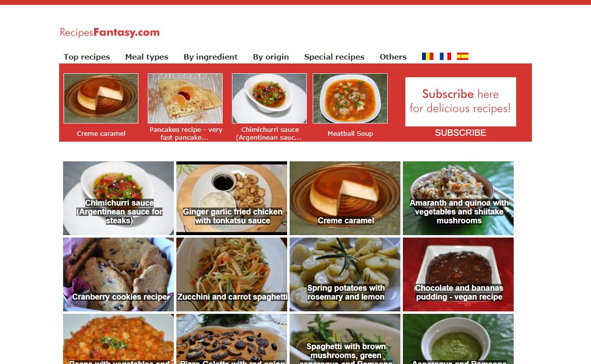 Recipes explained step-by-step with pictures - recipesfantasy.com