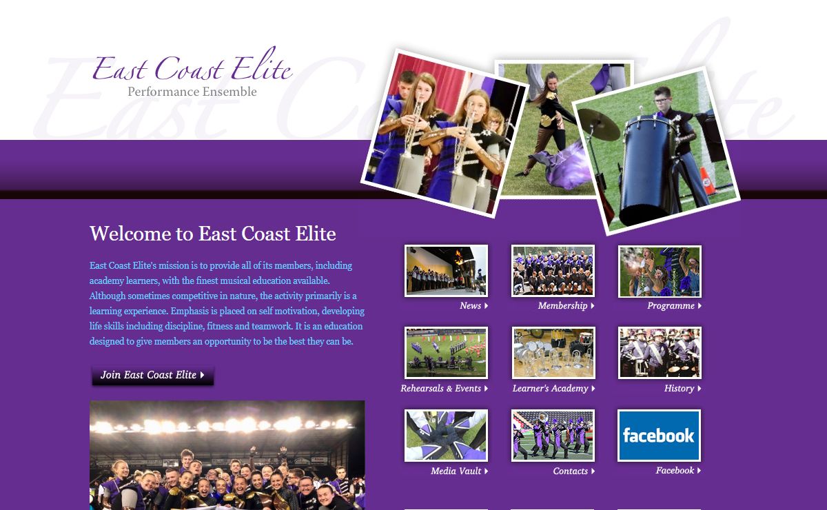 Marching Band, Lincolnshire Marching Band, Grimsby Marching Band, East Coast Elite
