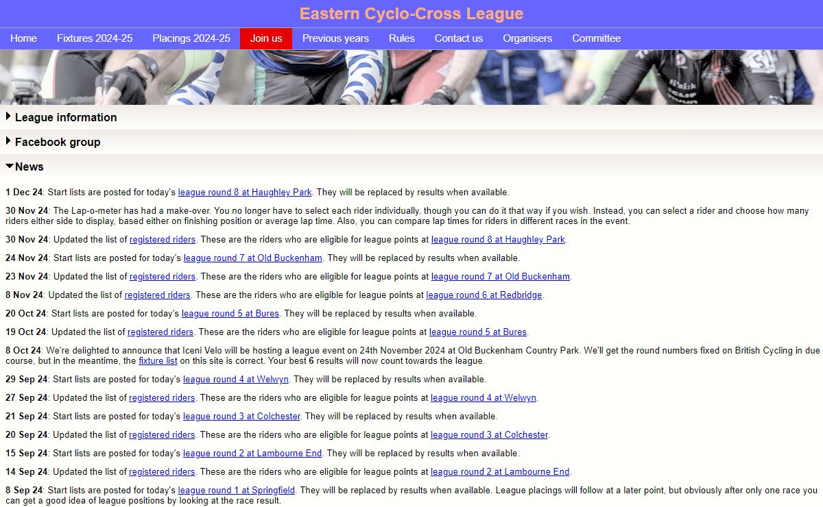 Eastern Cyclo-Cross League