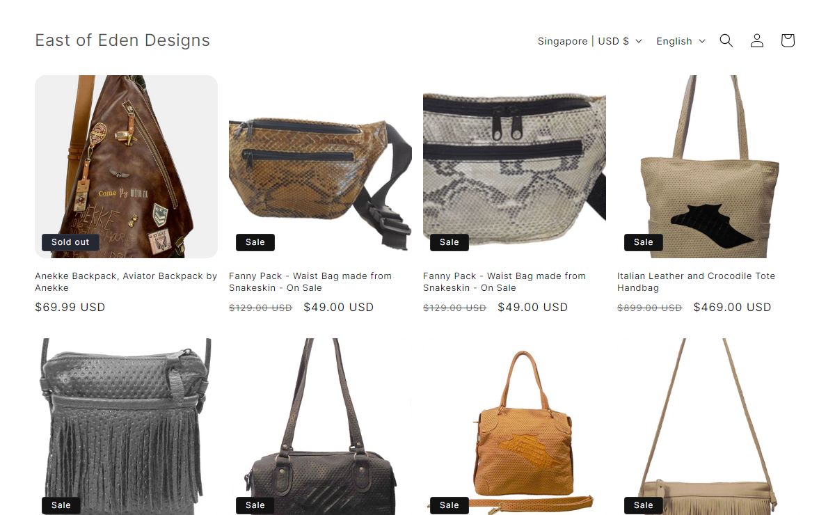 Snake Skin Jackets|Snakeskin Handbags|Shearling Coats & Jackets|Snake – East of Eden Designs