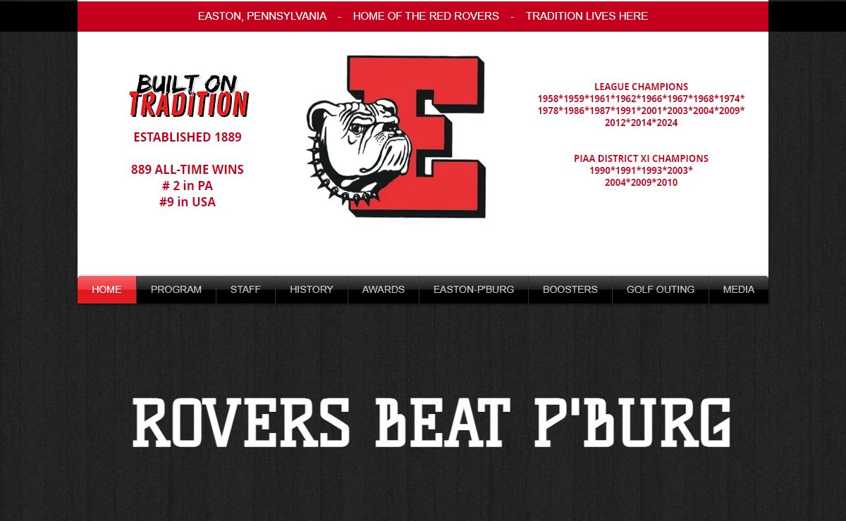 HOME | eastonfootball