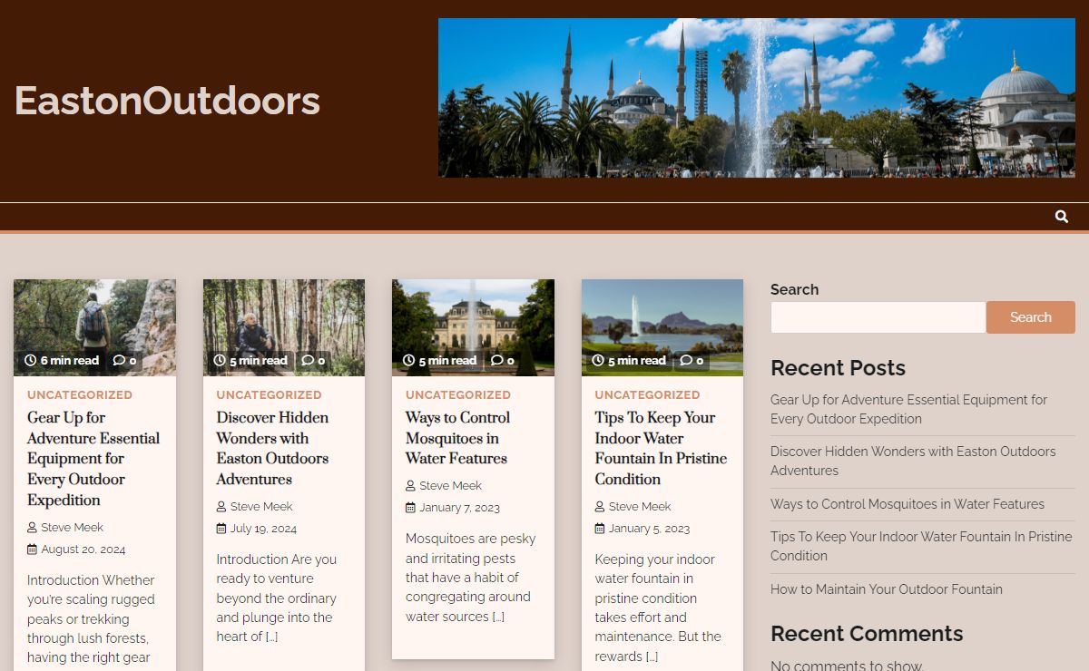 EastonOutdoors.net | Tips for Outdoor Adventures