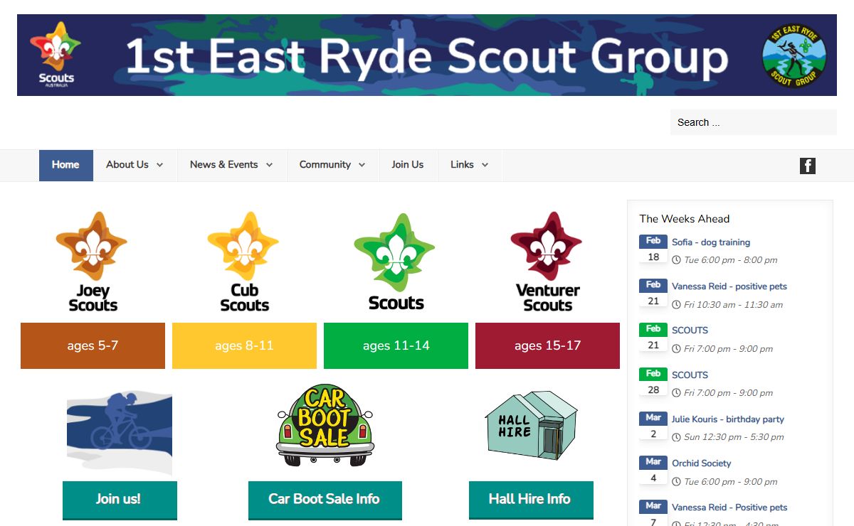 1st East Ryde Scout Group