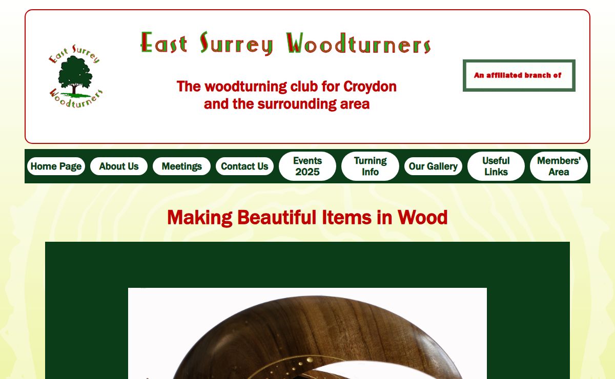 East Surrey Woodturners - Home Page