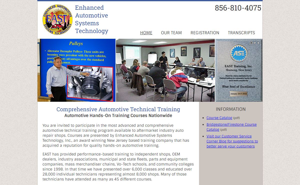 Enhanced Automotive Systems Technology - Technical Training