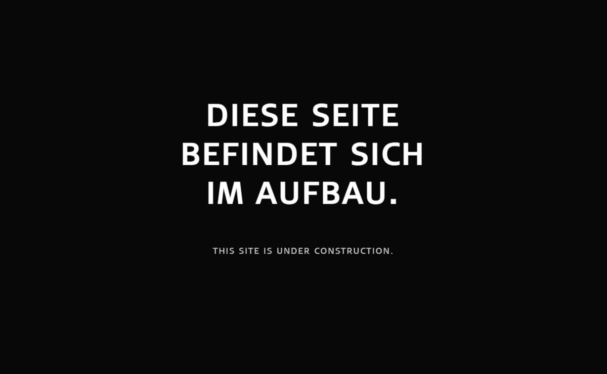 Diese Webseite befindet sich im Aufbau