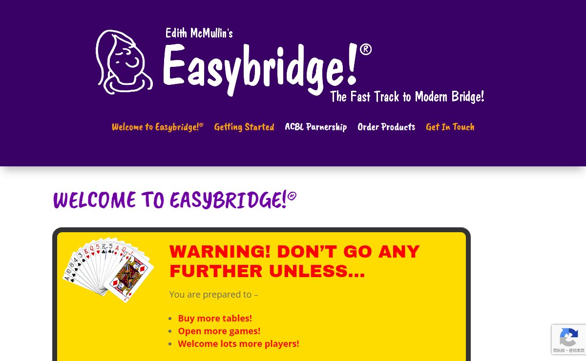 Edith McMullin's Easybridge!® | The Fast Track to Modern Bridge!