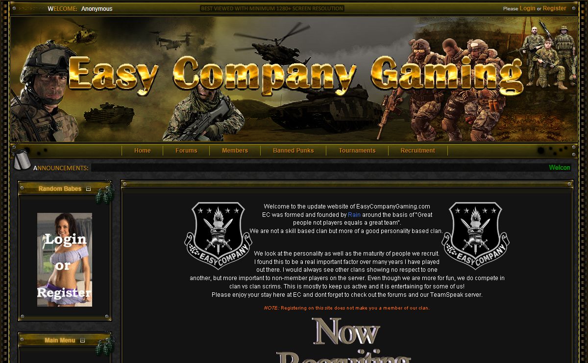 EC Gaming » Live in your world, frag in ours!