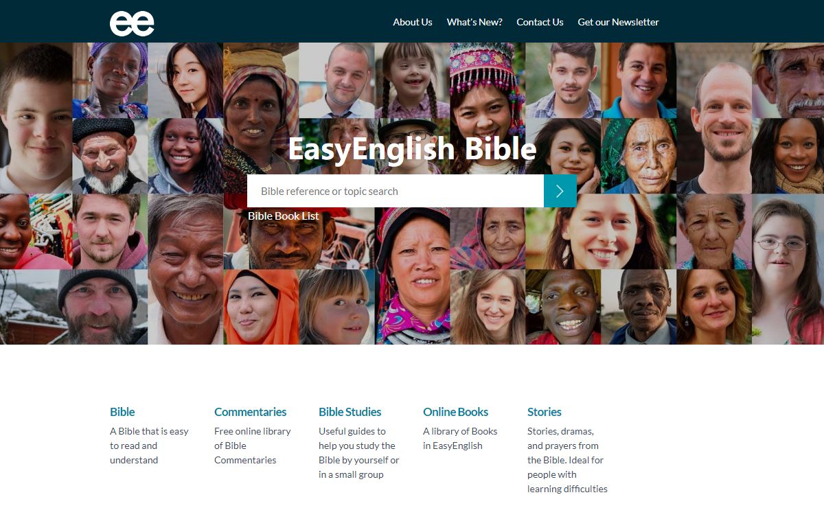 Easy English Bible with free Commentaries and Studies