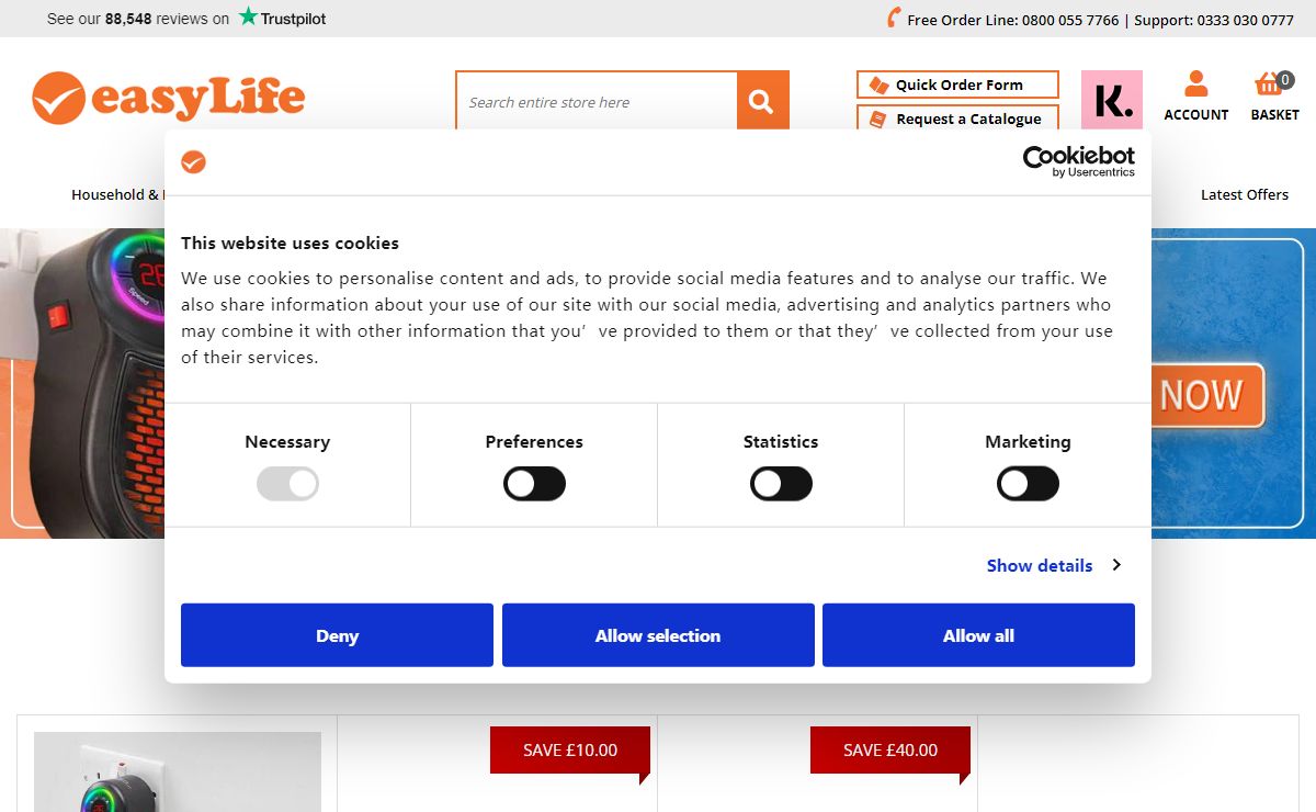 Easylife for UK Home, Garden, Motoring and Mobility solutions | Easylife