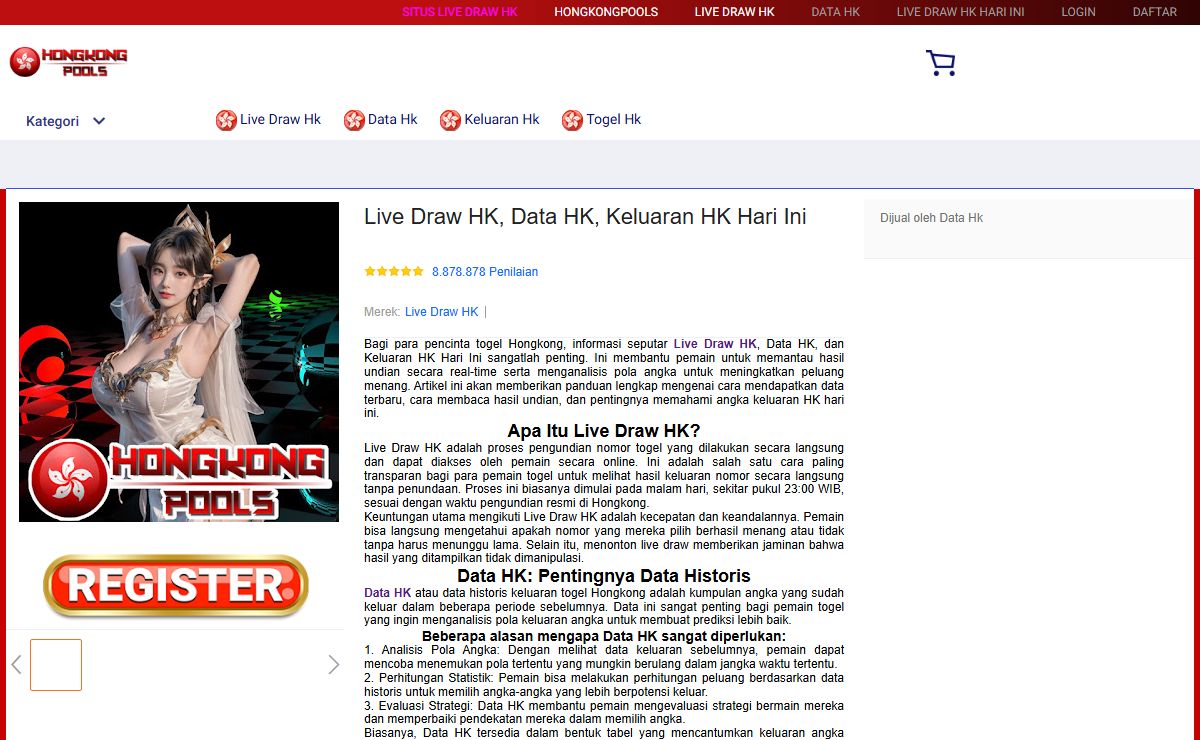 Live Draw HK, Data HK, Keluaran HK Hari Ini