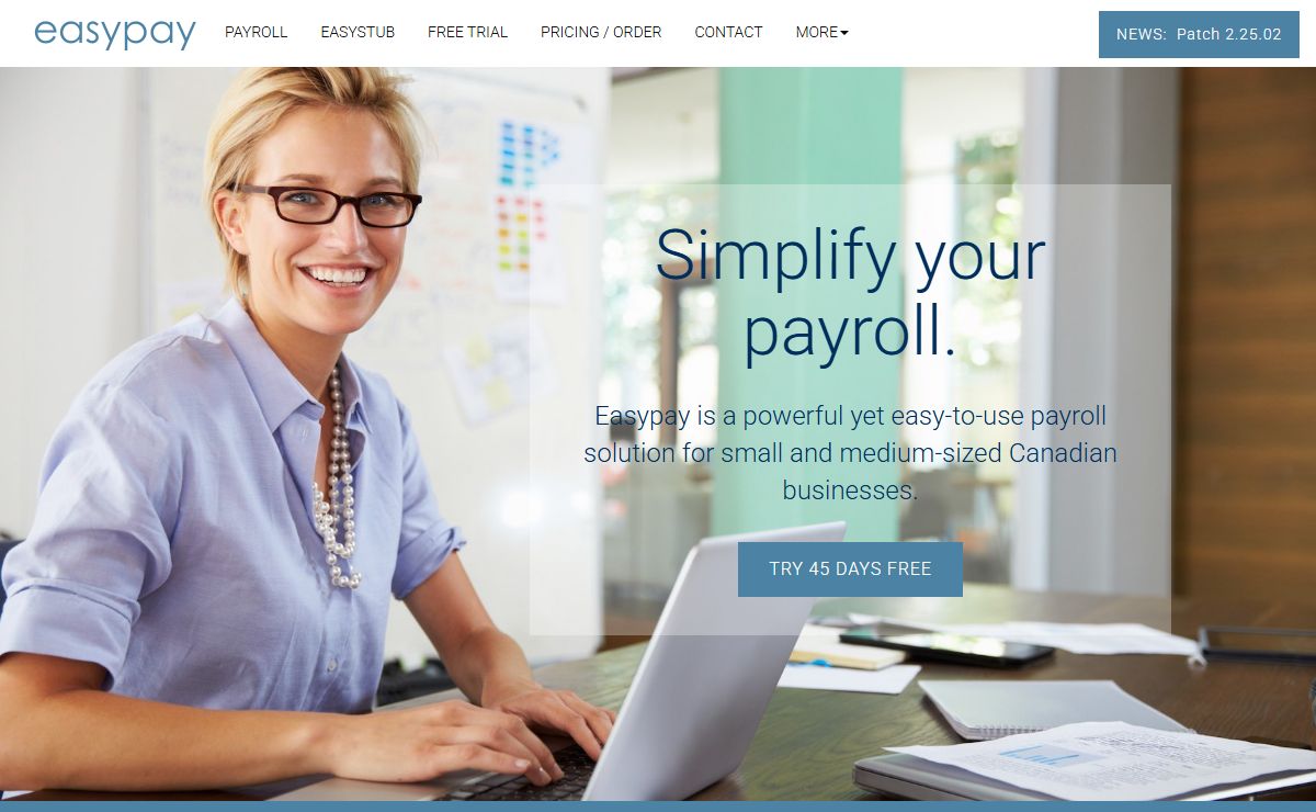 Easypay Canadian Payroll Software