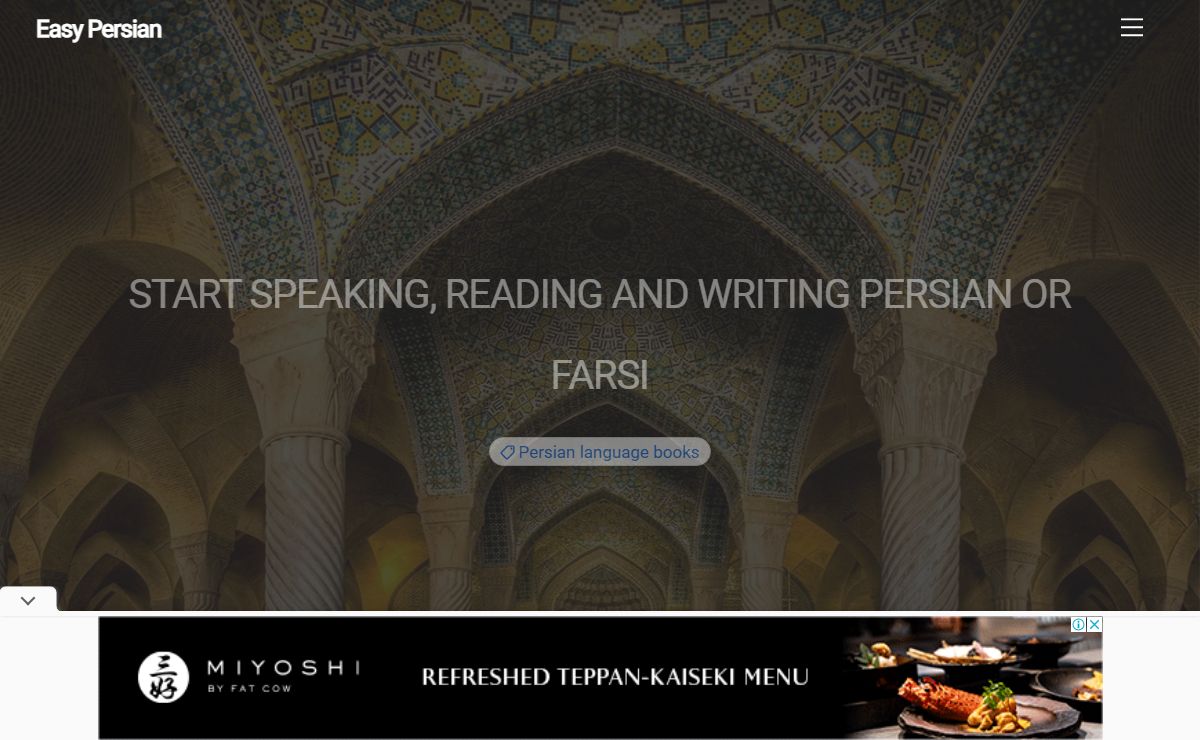 Easy Persian - Free Online Farsi Language Lessons