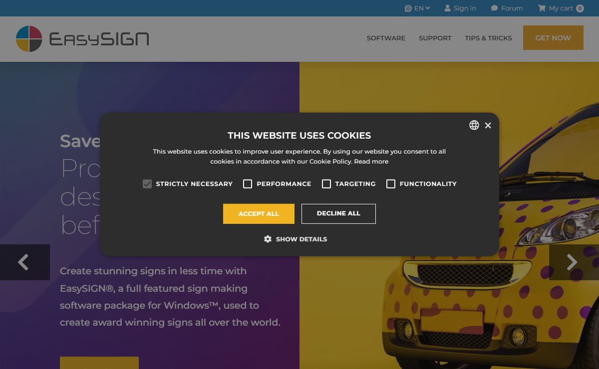 EasySIGN - 100% User-Friendly Vinyl Cutter Software