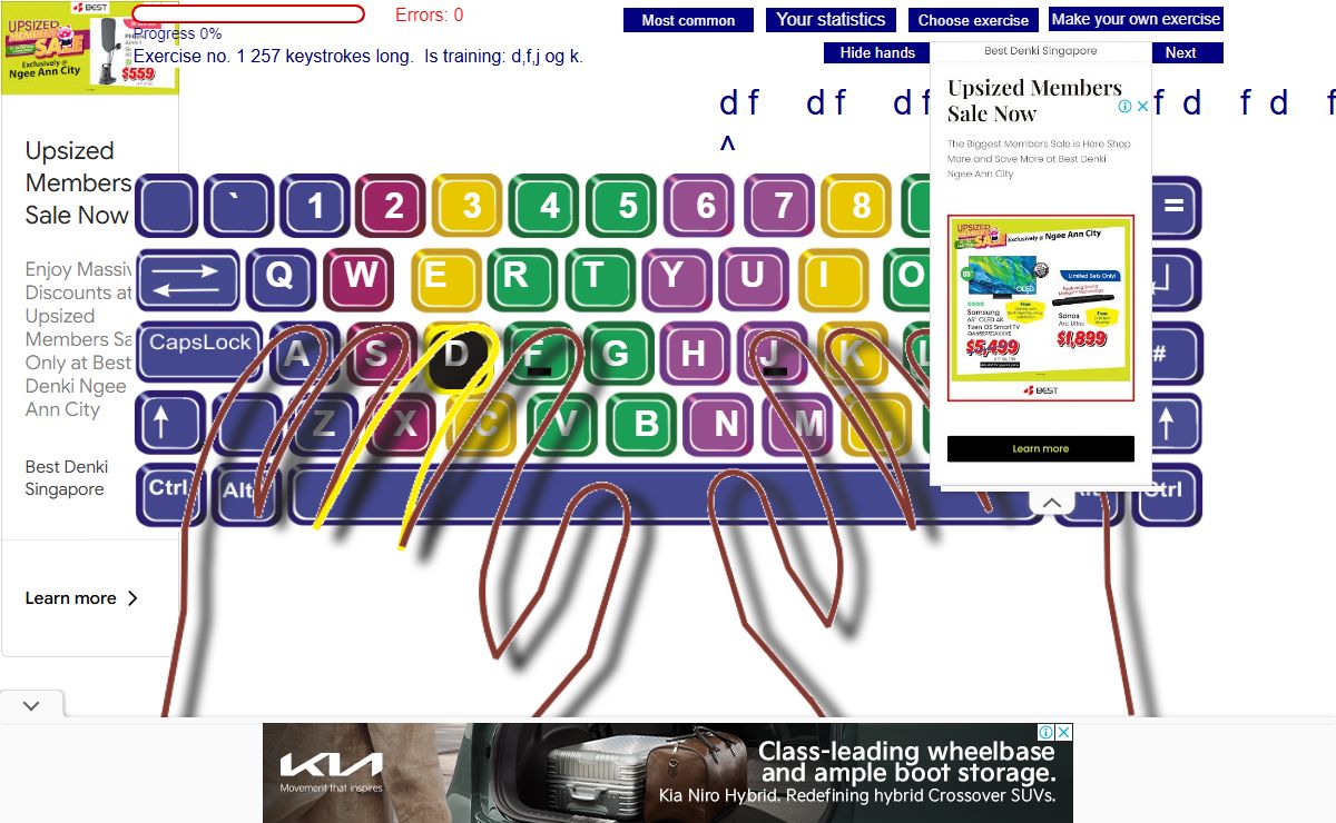 Easy typing lessons for beginners