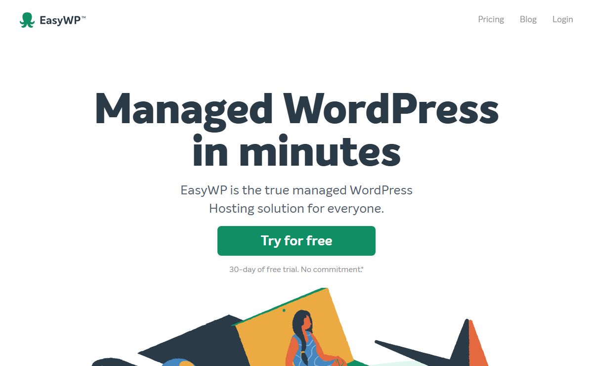 Managed WordPress Hosting - Publish in Minutes - EasyWP