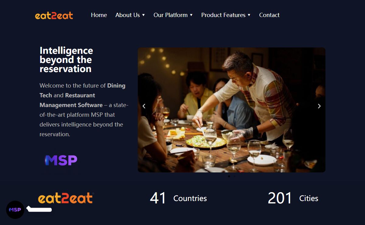 eat2eat – Intelligence beyond the reservation
