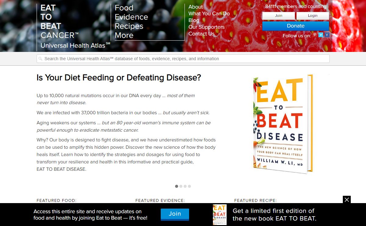 Eat to Beat: Home