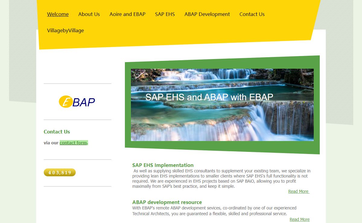 SAP EHS and ABAP with EBAP - Welcome