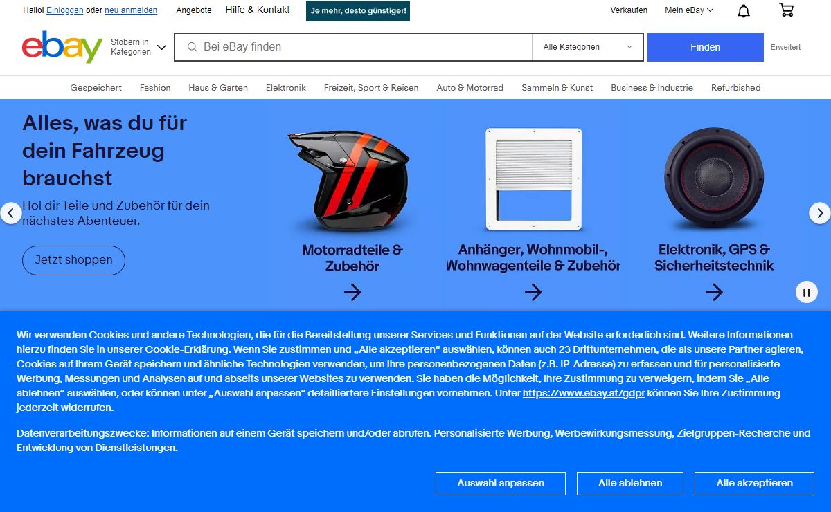 Elektronik, Autos, Mode, Sammlerstücke, Gutscheine und mehr Online-Shopping | eBay