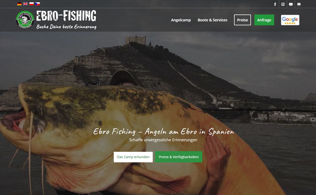 Angeln am Ebro - Unvergesslicher Angelurlaub: Ebro-Fishing