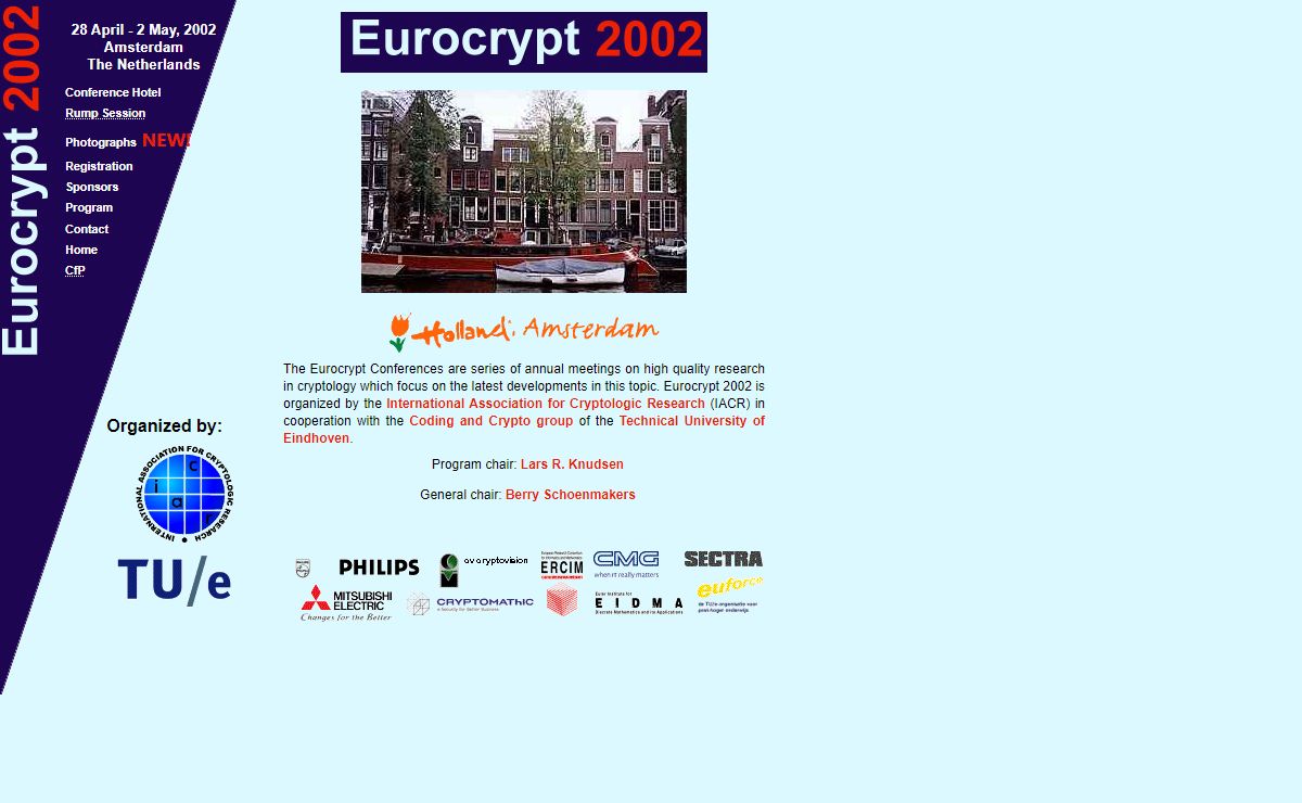 Eurocrypt 2002