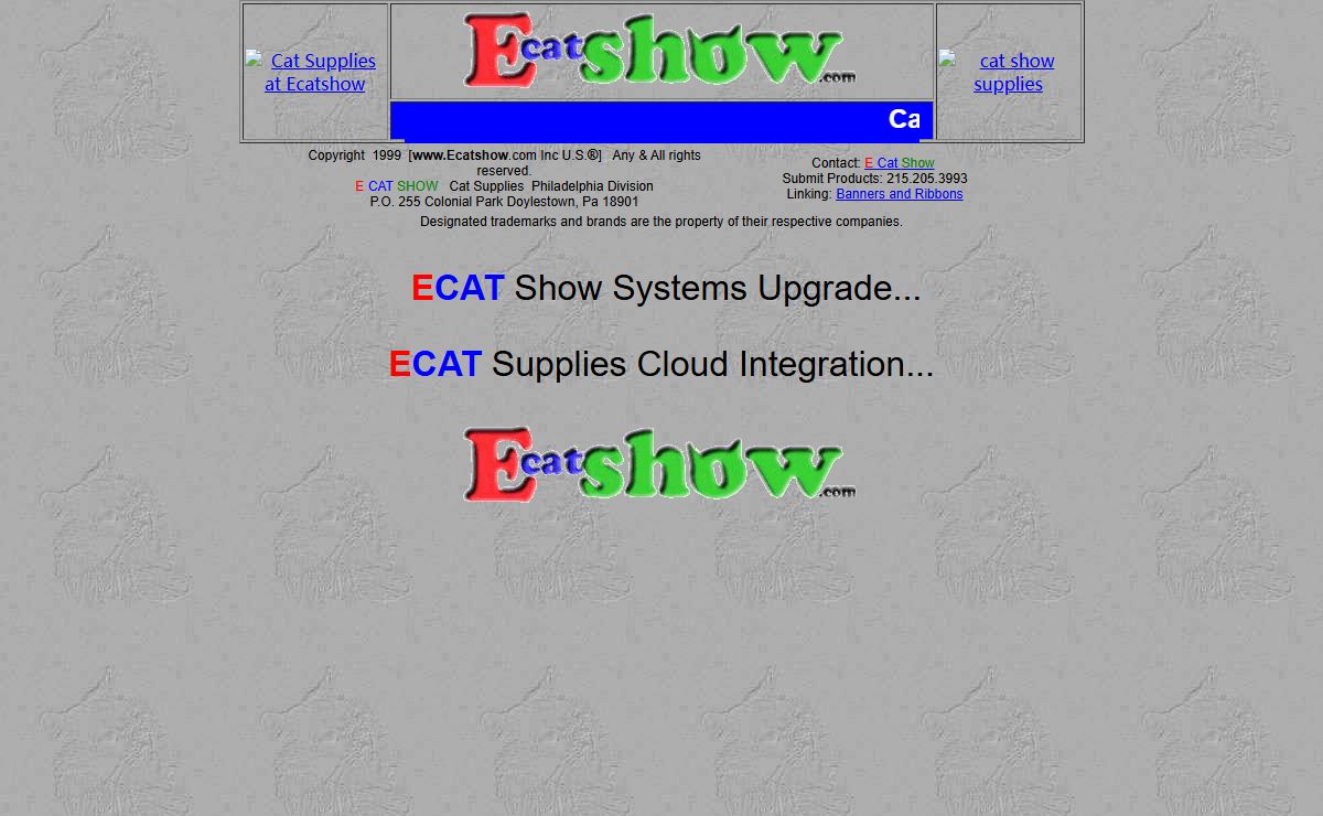 Cat Supplies, Cat Products and Cat Supplies on E CAT SHOW®