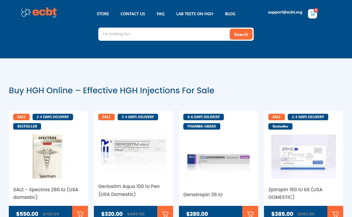 Buy HGH Online - Human Growth Hormone HGH for Sale