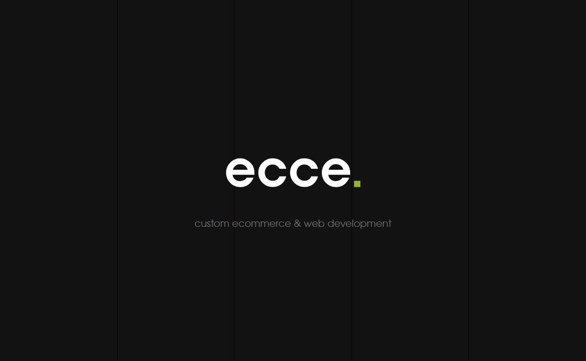 ecce. | Award Winning Ecommerce & Web Dev Studio | London & Kent | Award‑winning web development, design and eCommerce | ecce.