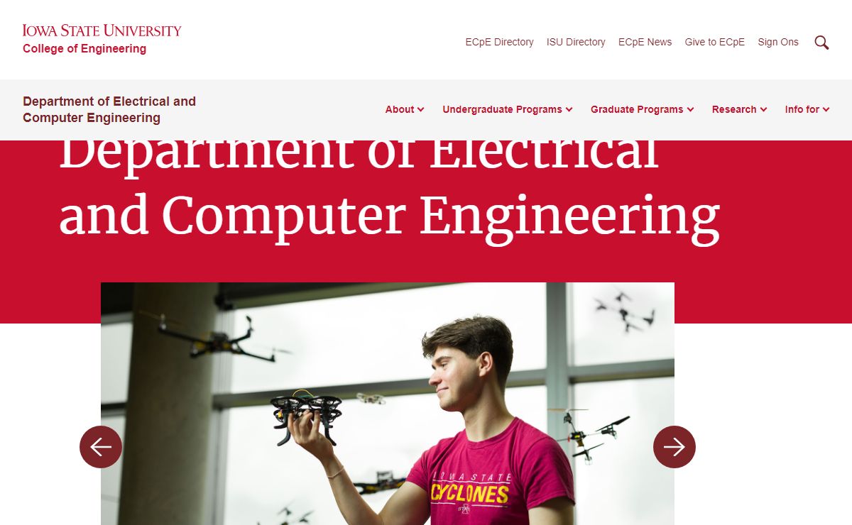 Department of Electrical and Computer Engineering – College of Engineering, Iowa State University