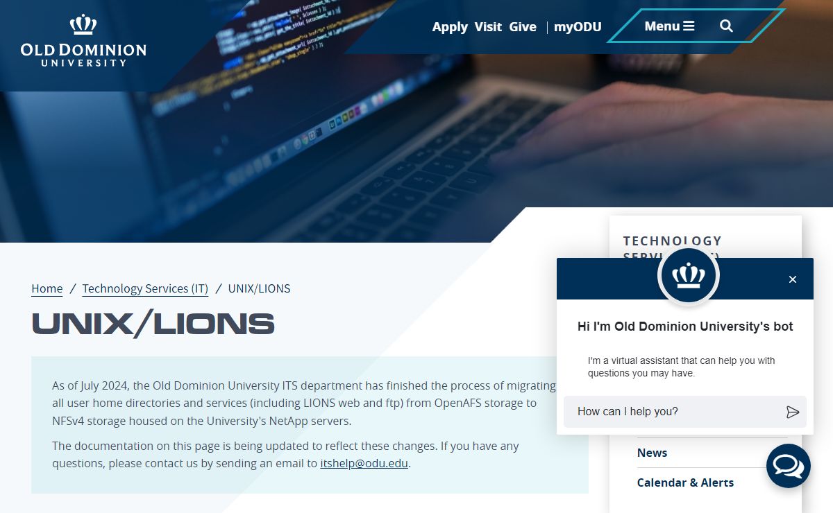 UNIX/LIONS | Old Dominion University